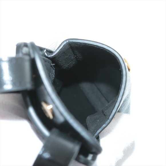 Fendi 8C0654 Leather Waist Bag Pouch Body Black Men's Women's - Picture 8 of 10